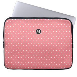 Monogram kleine pooldop roze laptophoes laptop sleeve