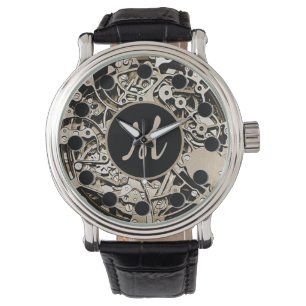 Monogram klokwerk: Gold Pocket Wrist Watch Horloge