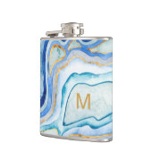 Monogram | Kobalt Agate II Heupfles (Links)