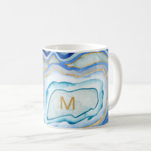 Monogram   Kobalt Agate II Koffiemok