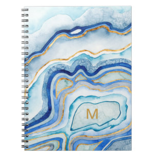 Monogram   Kobalt Agate II Notitieboek