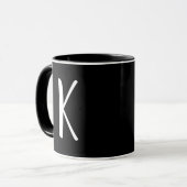 MONOGRAM KOFFIE MOK SCRIPT (Voorkant links)
