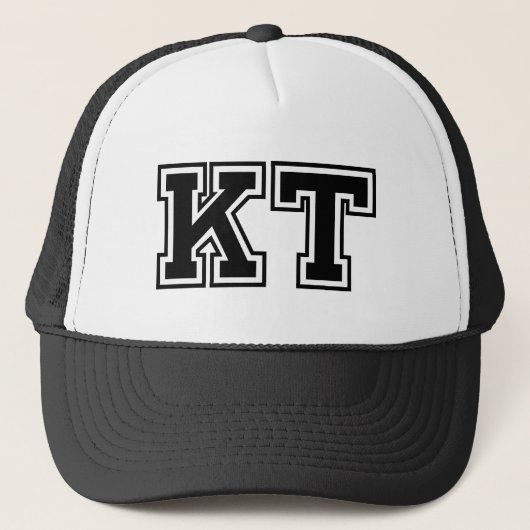 Monogram 'KT' Trucker Pet (Voorkant)
