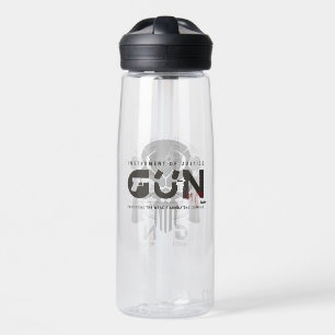 Monogram Kunst van Pistool 25oz Waterfles