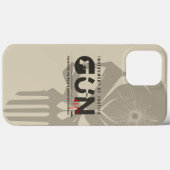 Monogram Kunst van wapens | Case-Mate iPhone Case (Achterkant (horizontaal))