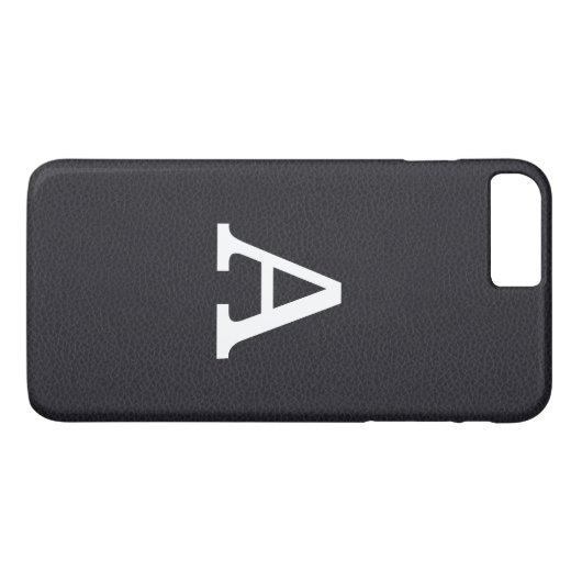 Monogram kunstleder Case-Mate iPhone case (Achterkant (Horizontaal))