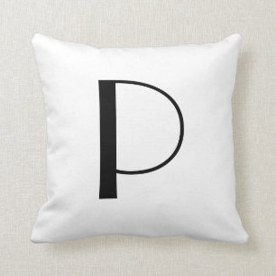 Monogram Kussen Letter P