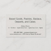 Monogram | Kutesy (munt) Visitekaartje (Achterkant)