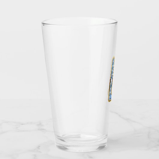 Monogram L - 16 oz glas (Rechts)