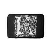  Monogram L Art Nouveau Badmat (Voorkant)