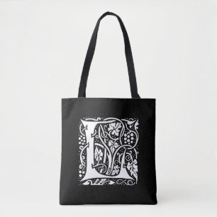 Monogram L Art Nouveau Draagtas