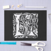  Monogram L Art Nouveau Tissuepapier (Craft)