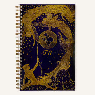 Monogram Lang Violet Fairy Book Dotted Journal Notitieboek