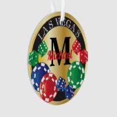 Monogram Las Vegas Casino Poker Chip (devant)