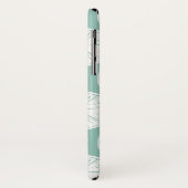 Monogram | Laten we Taco Over Liefde | BLAUWGROEN  Case-Mate iPhone Case (Achterkant/links)