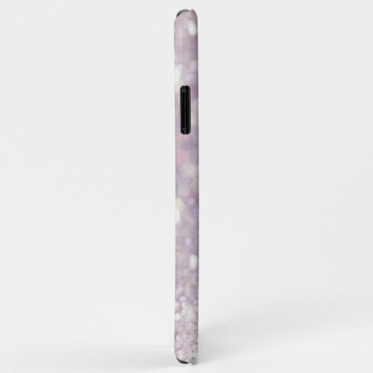 *~* Monogram Lavender Gradient Ombre Glitter Case-Mate iPhone Case (Achterkant/rechts)