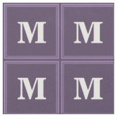 Monogram Lavender Stof (Close Up)