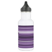 Monogram Lavender strepen Waterfles (Rechts)