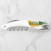 Monogram leemon Slices en Leaves Kurkentrekker (Achterkant)