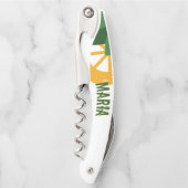 Monogram leemon Slices en Leaves Kurkentrekker (Voorkant)