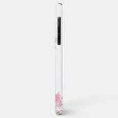 Monogram legante minimale Chic Initiaal letter Case-Mate iPhone Case (Achterkant/links)