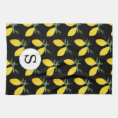 Monogram Lemon Citrus Theedoek (Horizontaal)