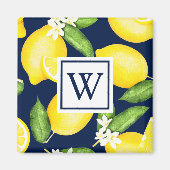 Monogram Lemon Fruit Marine Magnet (Devant)