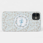 Monogram - letter B, aangepaste Hoesje-poort iPhon Case-Mate iPhone Case (Achterkant (horizontaal))