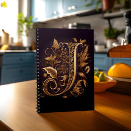 Monogram Letter J Notitieboek