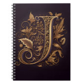 Monogram Letter J Notitieboek (Voorkant)