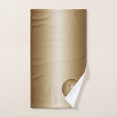 Monogram "Letter K" Bad Handdoek (Handdoek)