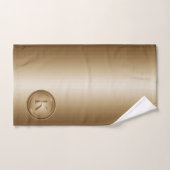 Monogram "Letter K" Bad Handdoek (Handdoek)