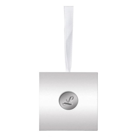 Monogram "Letter L" Ornament (Rechts)