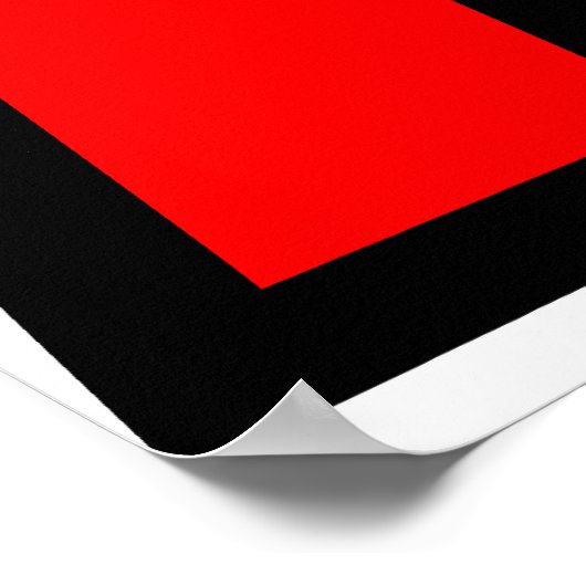 Monogram Letter M Poster (Hoek)