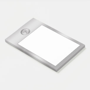 Monogram "Letter V" Post-it® Notes