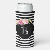 Monogram Letter zwart-wit stripes (Seltzer Voorkant)