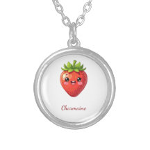 Monogram leuk aardbei kawaii