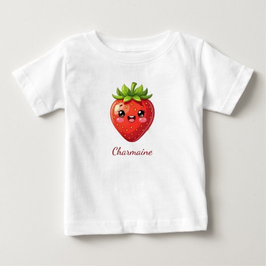 Monogram leuke aardbei kawaii (Voorkant)