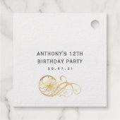 Monogram Lijst Bedankjes Labels (Achterkant)