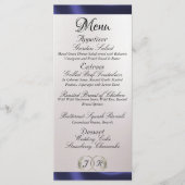 Monogram & Lint - Pearl White Wedding Menu (Voorkant)