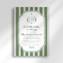 Monogram Little Putter op komst Golf Baby Shower