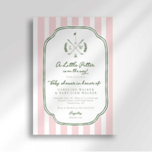 Monogram Little Putter sur le chemin Faire-part de