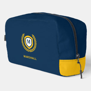 Monogram Logo Crest Toilettasje
