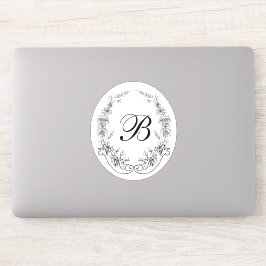 Monogram Logo is het Embleem Sticker
