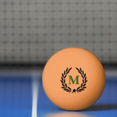 Monogram Lorberkranz SW Pingpongballen (Net)