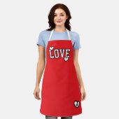 Monogram Love Modern Minimalist and Trendy Schort (Gedragen)