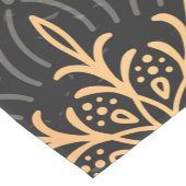 Monogram Luxury Gold mandala Pattern Korte Tafelloper (Hoek)