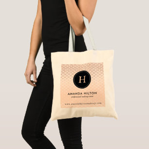 Monogram Luxury Roos Gold Bag Tote Bag