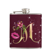 Monogram M Flask, 6 oz. Heupfles (Voorkant)