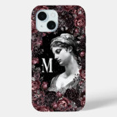 MONOGRAM M GRIEKSE ROMEINSE HEMELGODIN ART Case-Mate iPhone CASE (Achterkant)